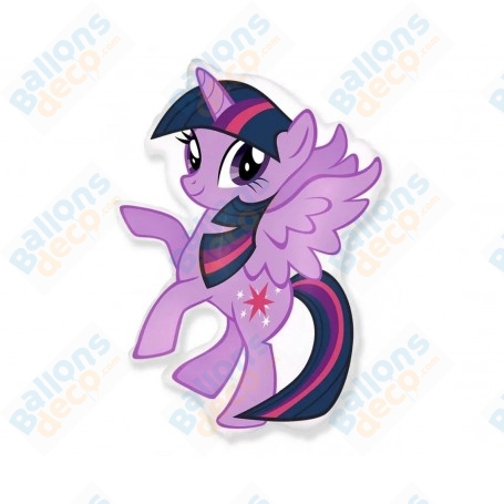 Ballon My Little Pony Twilight Sparkle Flexmetal, Décorations ballons pour anniversaire.