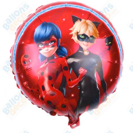 Ballon Miraculous avec Adrien Rond