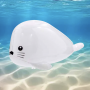 Ballon Phoque Blanc 3D, Décoration ballon Animaux aquatique marin.
