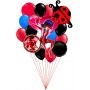 Ballons Miraculous Marinette en Grappe