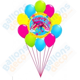 Ballon Poppy des Trolls Lumineux - Anniversaire 