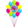 Ballons Trolls Poppy en Grappe Pop