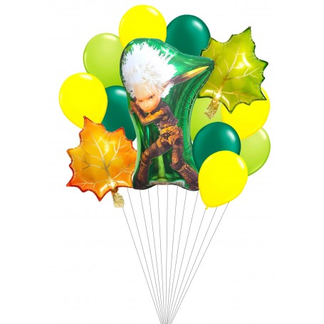 Ballons Arthur et les Minimoys en Grappe, Décorations ballons pour anniversaire.