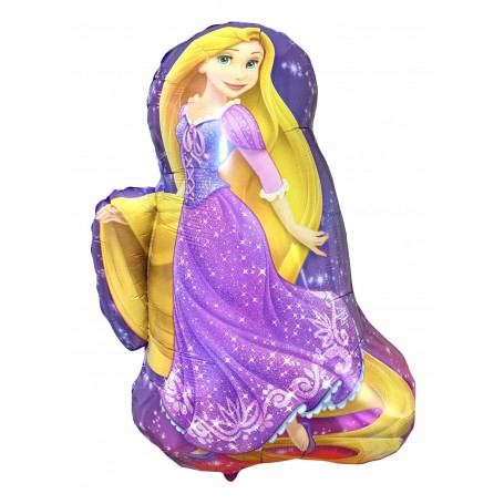 Ballon Princesse Raiponce Disney Anagram, Décorations ballons pour anniversaire.