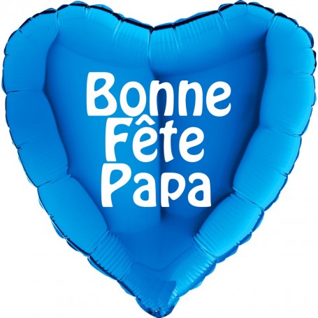 Ballon Bonne Fête Papa, Décoration Fête des pères.