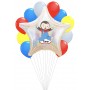 Grappe Ballons T'choupi Personnalisable, Décorations ballons pour anniversaire.