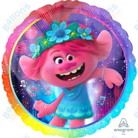 Ballon Poppy Trolls 2