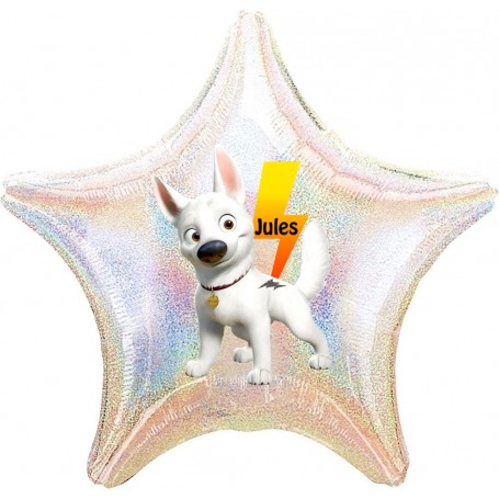 Ballon Le Chien Volt Disney Personnalisable 1 Face, Décorations ballons pour anniversaire.