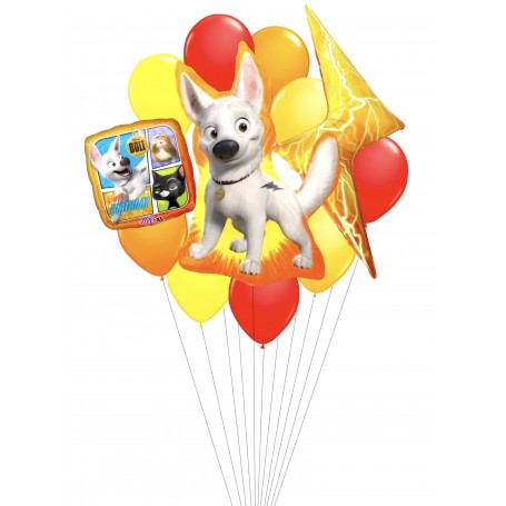 Ballons Le Chien Volt Disney en Grappe, Décorations ballons pour anniversaire.
