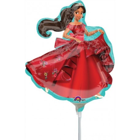 Ballon Elena D'Avalor Tige Air Princesse Disney, Décorations ballons pour anniversaire.