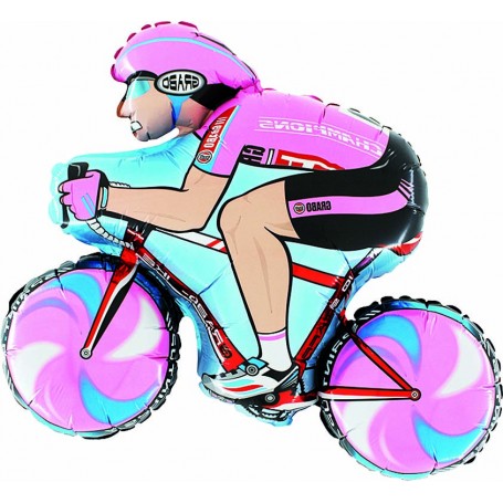 Ballon Vélo Maillot Rose, le Tour de France, Décorations ballons pour anniversaire.