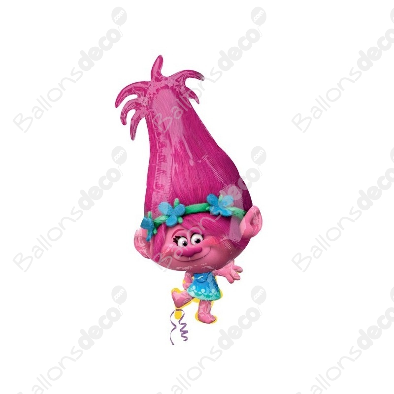 Ballon Poppy des Trolls Lumineux - Anniversaire 