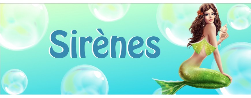 Ballons Sirène - Ariel - Mer - Océan - Anniversaire - Ballonsdeco.com