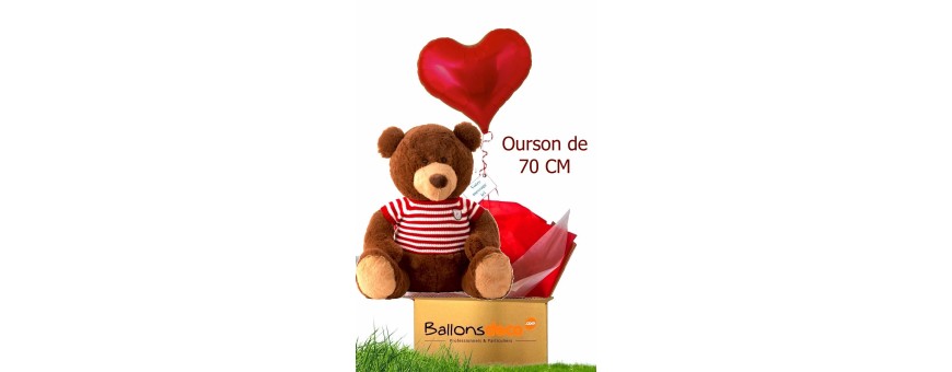 Ballons Cadeaux Peluches - Ballon Surprise - Hélium - Ballonsdeco.com