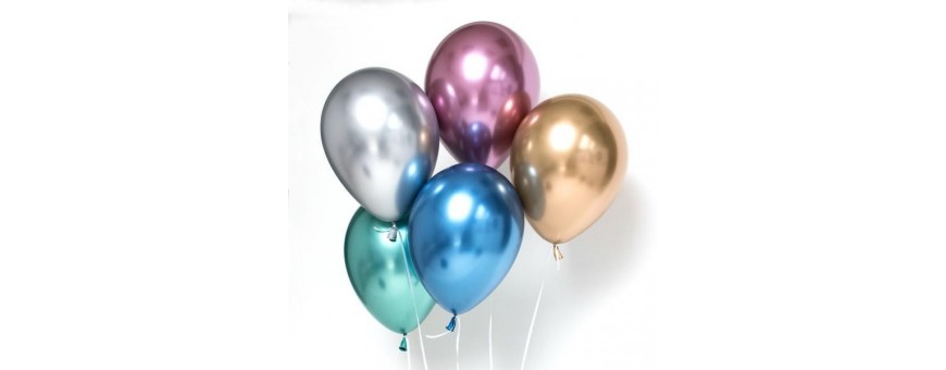Ballons Chrome - Ballon Brillant - Décoration - Ballonsdeco.com