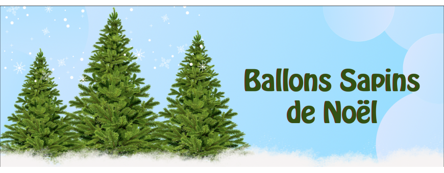 Sapin à ballons - Sapin de Noël ballon gonflable (66 ballons de