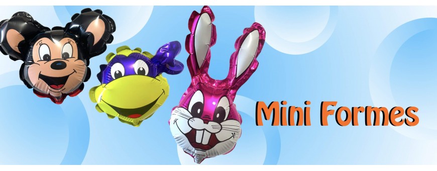 Ballons Mini Formes - Ballons Disney - Héros enfants - Ballonsdeco.com