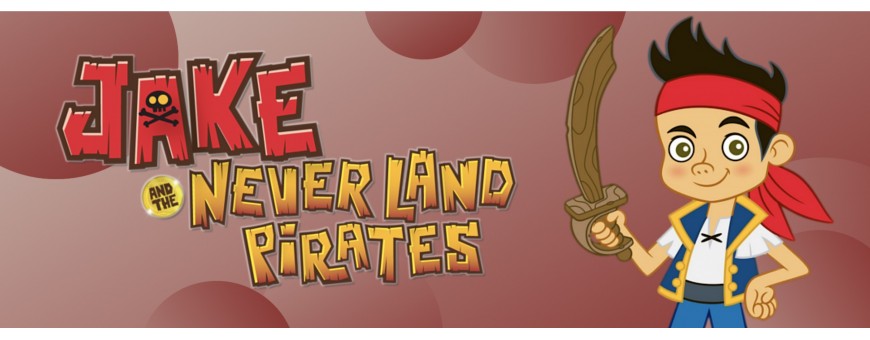 Ballons Jake et les Pirates - Héros Pirate Disney - Ballonsdeco.com