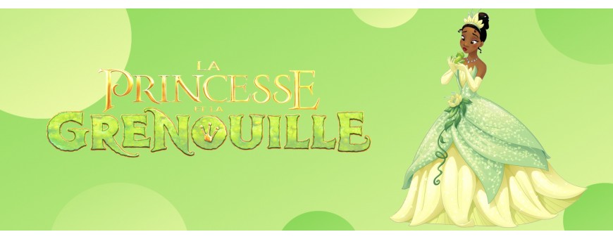 Ballons La Princesse et la Grenouille - Tiana Disney - Ballonsdeco.com