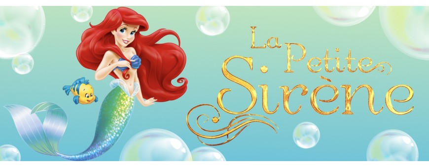 Ballons Ariel La Petite Sirène - Princesses Disney - Ballonsdeco.com