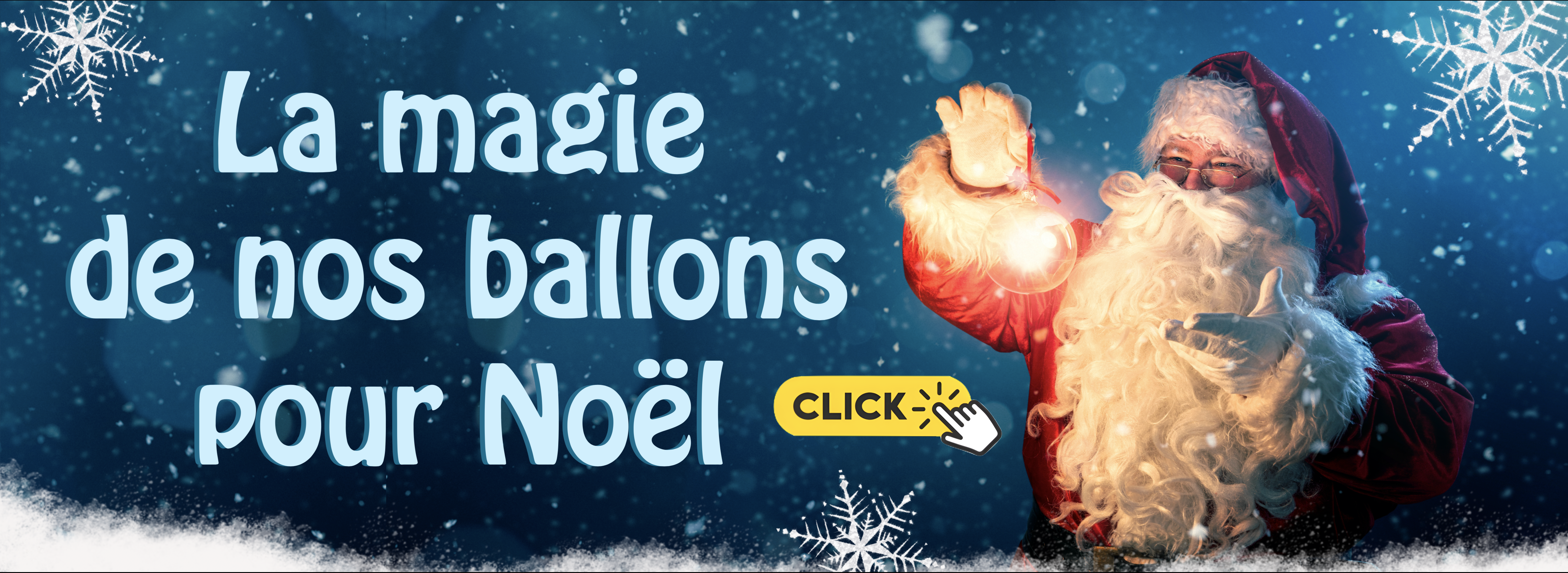 Ballons Noël 2026